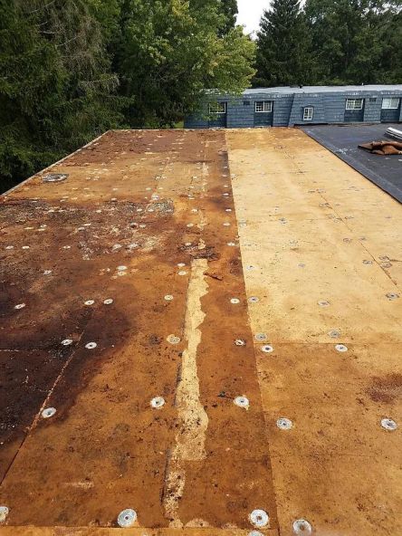 American Contracting NC - Flat Roofing Job in Eufola, NC