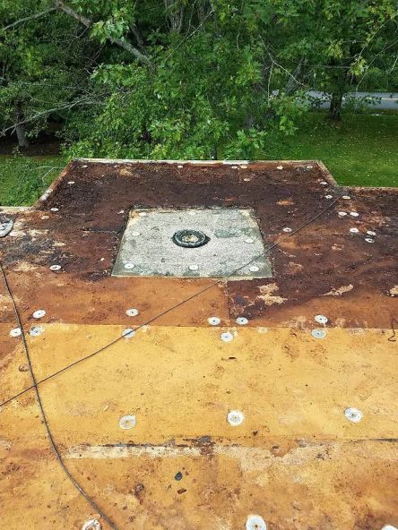 American Contracting NC - Flat Roofing Job in Eufola, NC