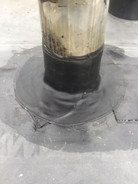 American Contracting NC - Flat Roofing Job in Eufola, NC