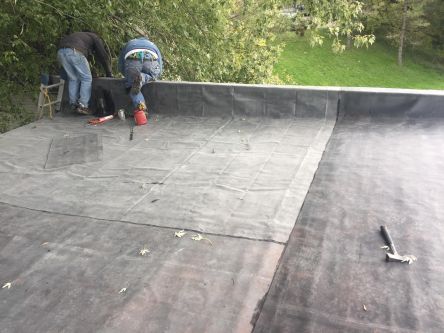 American Contracting NC - Flat Roofing Job in Eufola, NC