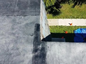 American Contracting NC - Flat Roofing Job in Eufola, NC