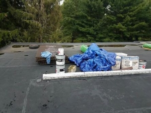 American Contracting NC - Flat Roofing Job in Eufola, NC