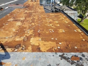 American Contracting NC - Flat Roofing Job in Eufola, NC