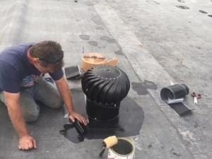 American Contracting NC - Flat Roofing Job in Eufola, NC